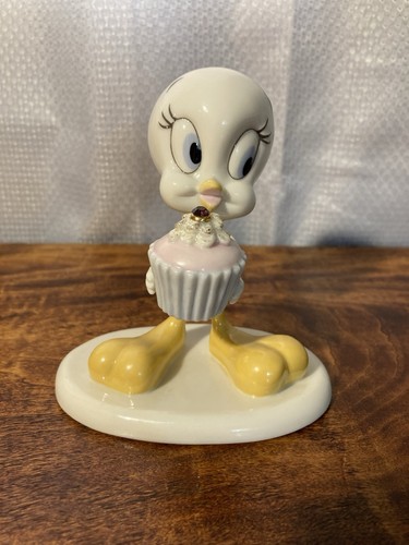 Lenox A Present From Tweety Vogel Cupcake Porzellan Figur s04