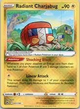 Prize Pack Series Cards #051/159 Radiant Charjabug