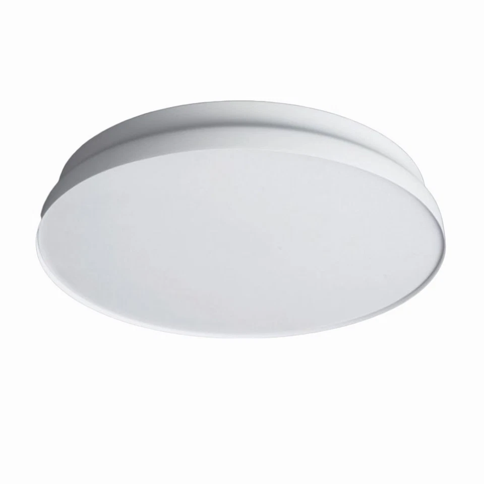 Energiespar Wandleuchte Deckenleuchte Durchmesser 39,6cm 40W Rund Weiss - Bild 1 von 1