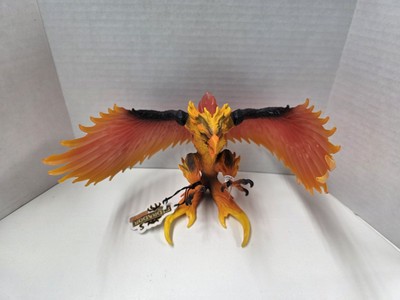 Schleich Eldrador Creatures Fire Eagle 42511 Phoenix 7'' PVC Figure Lava Bird New
