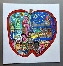 JAMES RIZZI 'Life in the Big Apple' Original Signed Serigraph 1/999