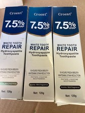 Croent 7.5 nHAP White Tooth Repair Hydroxyapatite Toothpaste Lot Of 6 2028
