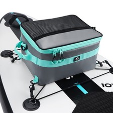 Waterproof Paddle Board Cooler Bag, 25L Capacity, Gray, PVC Material, Multi-F...