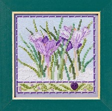 MILL HILL Buttons Beads Kit Counted Cross Stitch CROCUSES MH14-2436