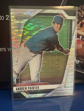 2025 Panini Prizm - Andrew Painter, Andrew Painter #153 Pulsar Prizm /499 (RC)