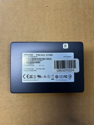 Micron  2.5''  5100 ECO 960GB SOLID STATE SSD Drive SATA