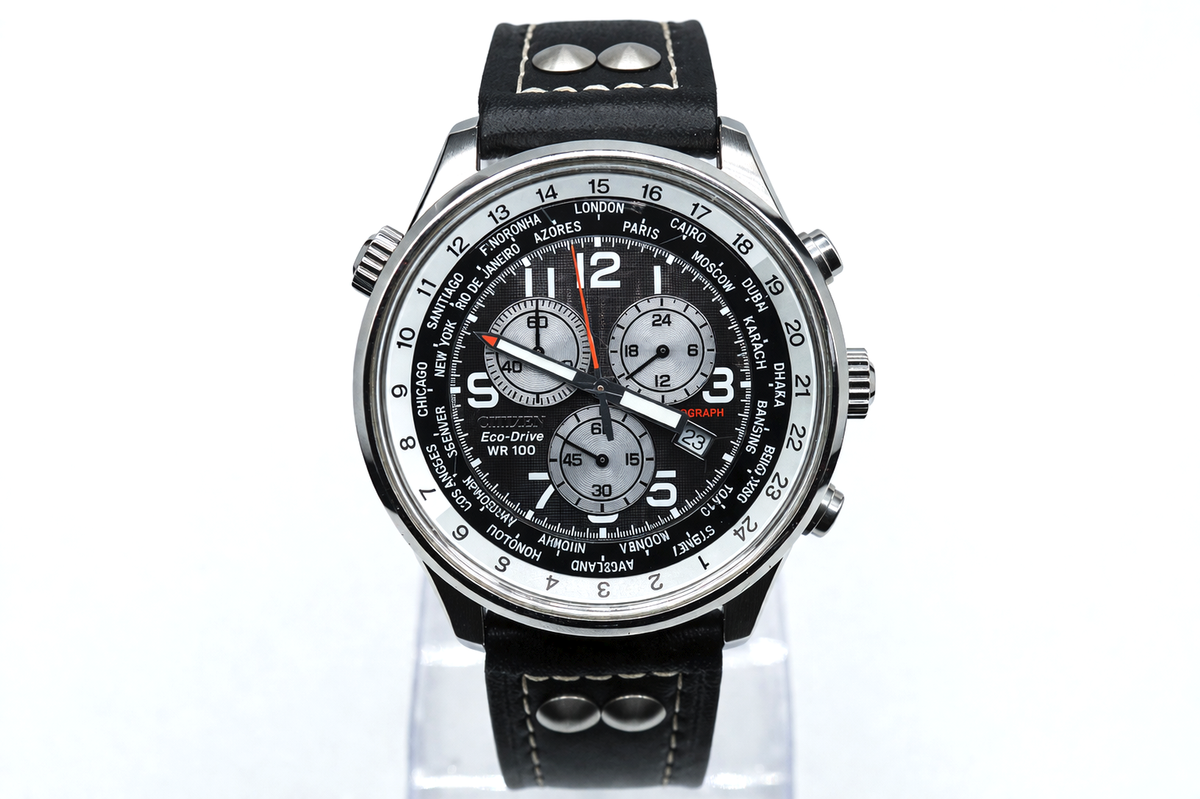 Citizen AT0361-06E Eco Drive Men's Chronograph Watch for sale