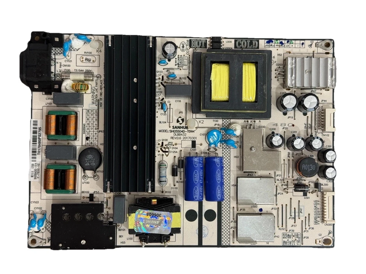 Carte D'alimentation Pour TV TCL 75C815 – Occasion Fonctionnelle