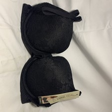 No Boundaries Women's All Over Lace Push Up Bra with Sugarcup, Size 32 D