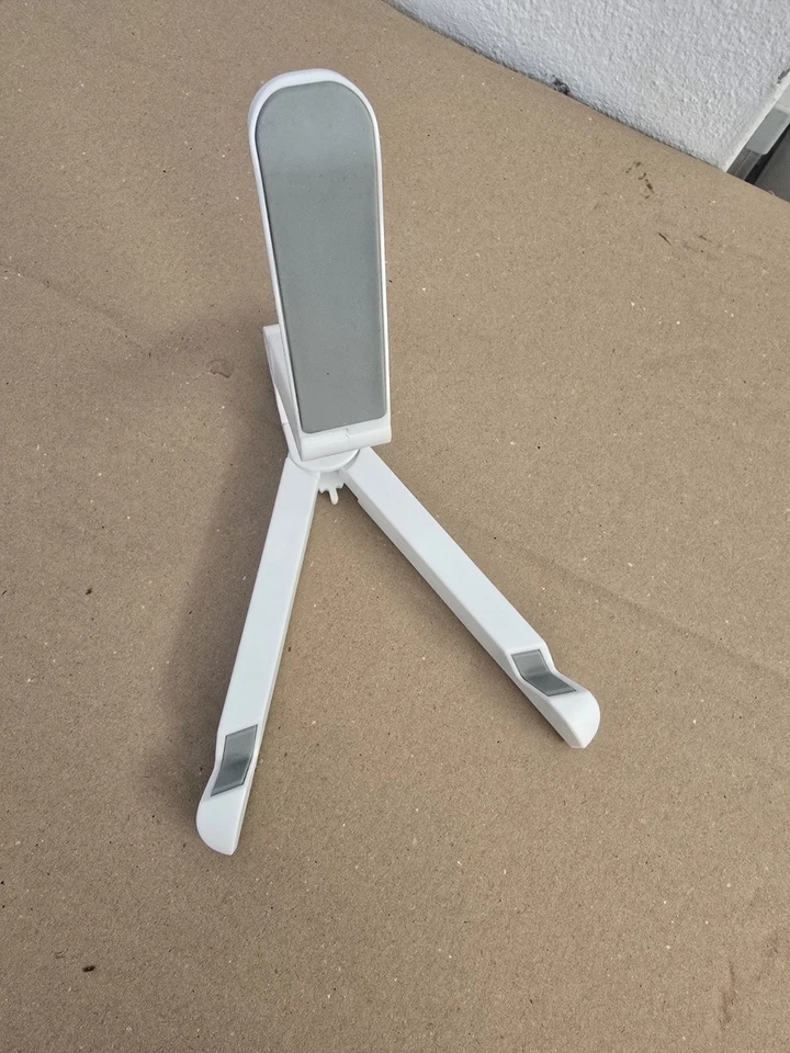 Verstellbarer Ständer für Tablet, Smartphone, E-Reader, Weiß