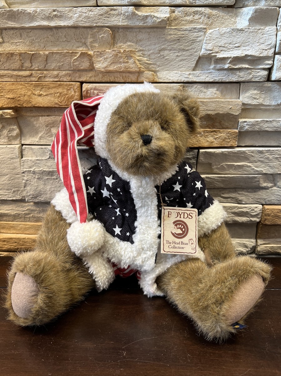 Boyds Bears Best Dressed Series 'Benjamin Santabeary' Stars And