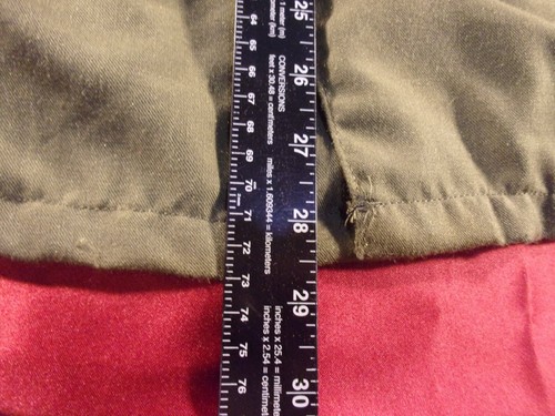 VIETNAM ERA OG-107 GREEN SHIRT FLYER'S HOT WEATHER FIRE RESISTANT SMALL LONG - Picture 9 of 12