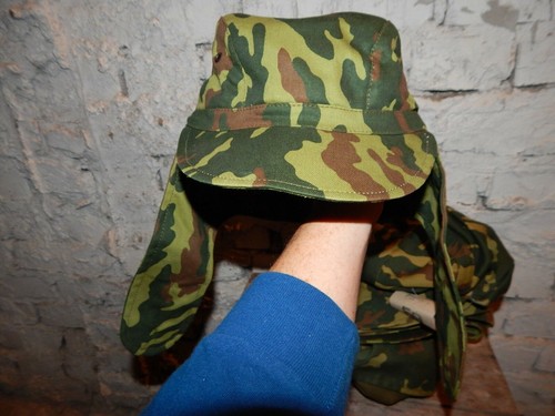 VSR 93 MÜTZE Sowjetisch Russische Armee Militär Mütze Camouflage FLORA Dubok alle Größen NEU - Bild 6 von 8