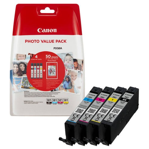 Canon Ink Cartridges PGI-580 XL XXL & CLI-581 XL XXL LOT - Picture 10 of 36