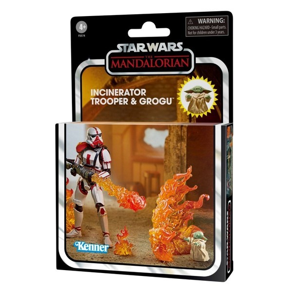 Star Wars The Vintage Collection The Mandalorian Incinerator Trooper & Grogu-image