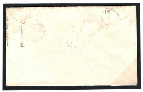 GB SG.143 Brief Petite DAMEN BRIEFUMSCHLAG 3d Platte 12 London FRANKREICH Paris 1874 G156 - Bild 3 von 9