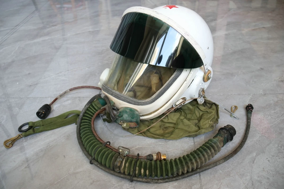 vintage pilot helmet Chinese Air Force MiG 21 Jets eBay