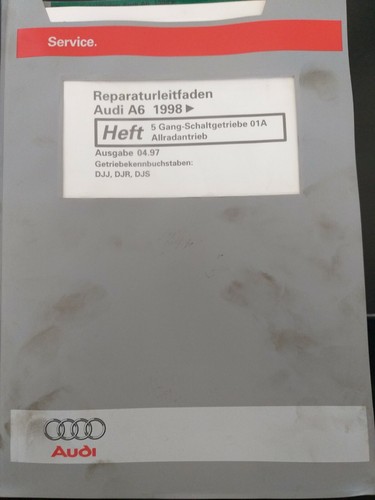 Reparaturleitfaden Audi A6 5 Gang Schaltgetriebe 01A Allradantrieb DJJ DJR DJS