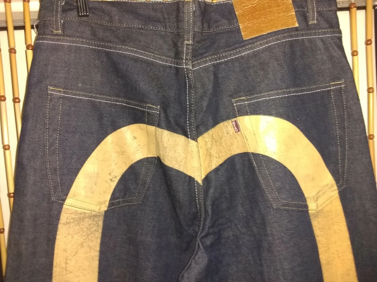 90s EVISU BIG CAMOME JEANS | www.evikoon.gr
