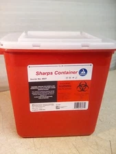 Dynarex 2 Gallon Biohazard Sharps Container 4627
