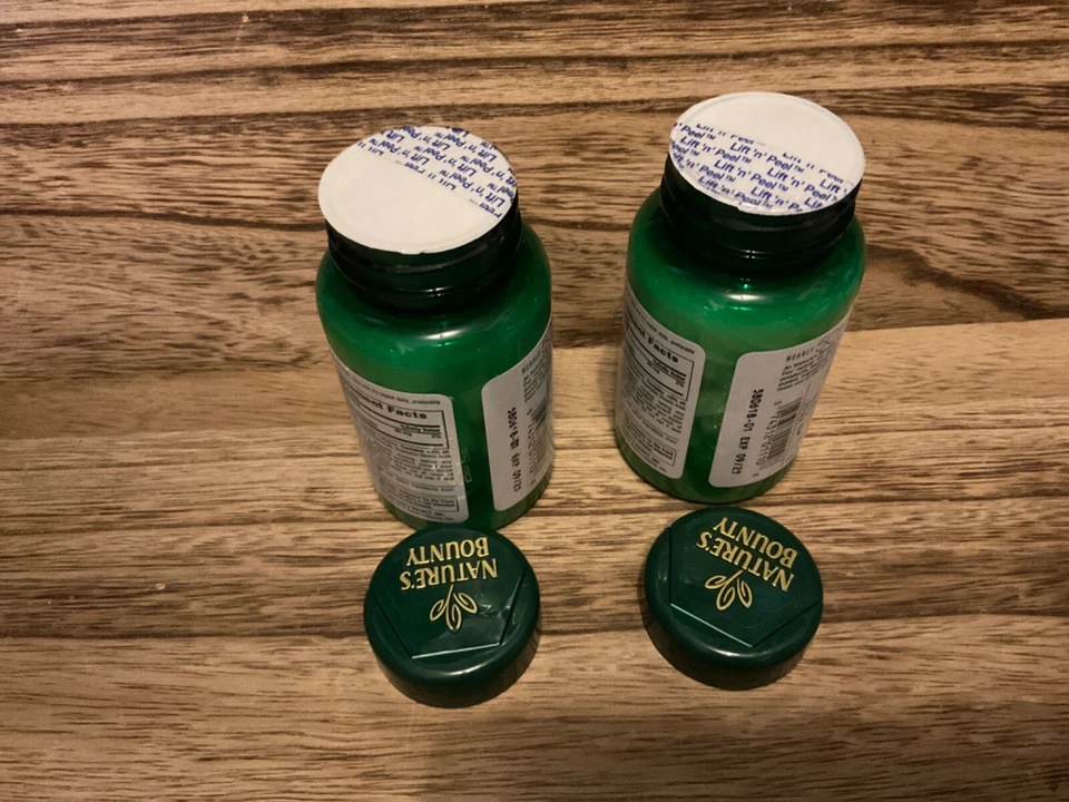 2 Pack Nature's Bounty Potassium 99mg 100 Caplets Each Exp 9/25 - Image 4 of 4