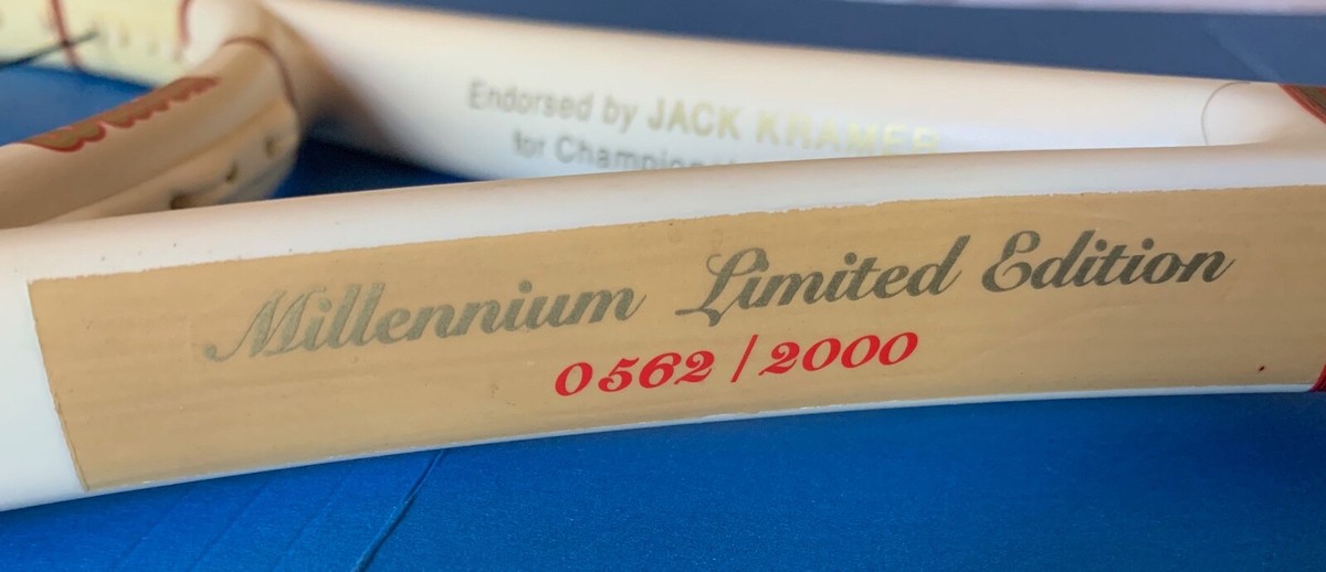 Jack Kramer Autograph Millennium Limited Edition Wilson 0336 Jack Kramer Autograph Millennium Limited Edition Wilson 0336