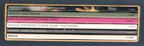 RUFUS & CHAKA KHAN CLASSIC ALBUM SELECTION BOX 6 CD FUORI CATALOGO - Picture 3 of 3
