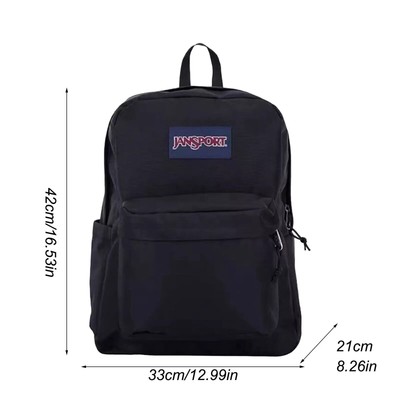 JanSport Superbreak Backpack, Durable, Lightweight Laptop Backpack,Black