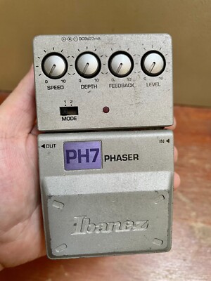 Ibanez PH7 Phaser Guitar Effect Pedal 820103176767| eBay