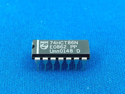 5 x 74HCT86N PHILIPS Quad 2-Input Exclusive OR XOR Gate SN74HCT86N ...