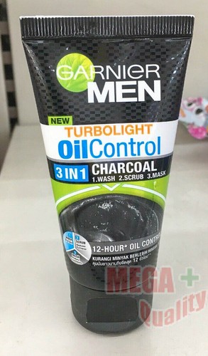 garnier turbolight oil control 3 in 1 charcoal