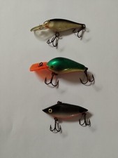 3 - Succesfully Used Fishing Lures with Some Age Wear These Lures Caught Fish!
