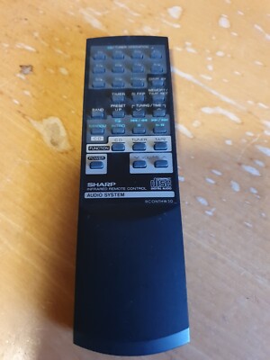 Sharp RCONTHW30 Fernbedienung Audio System Remote Control 
