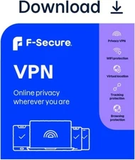 F-Secure Freedome VPN 5 Devices 1 Year 2026 PC/Mac/Mobile Email Activation Code
