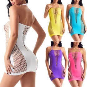 Sexy Women Lingerie Fishnet Body Stocking Sleepwear Dress Underwear New Bodysuit