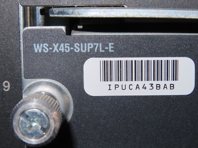 Cisco WS-X45-SUP7L-E