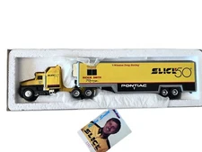 1994 ERTL Slick 50 Racing Transporter 1/64 Scale Die Cast T135 RACE IMAGE