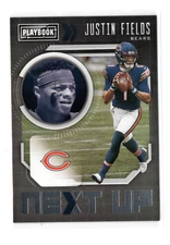 2021 Panini Playbook - Next Up Justin Fields NXT-JF1 RC Insert Rookie Bears - NM