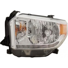 2014 2017 TOYOTA TUNDRA LEFT HAND DRIVER SIDE HEADLIGHT HALOGEN WITH LED DRL