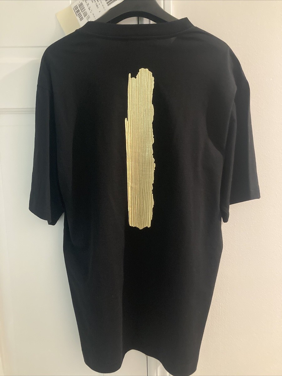 VIP【関税送料無料】希少 DOLCE & GABBANA BLACK WHITE T-SHIRT NEW Dolce & Gabbana UNXD Tshirt Size 54 100% Authentic