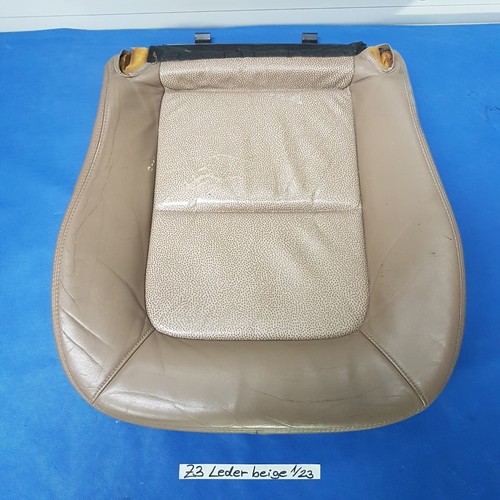 BMW Z3 Fahrer Sitz Unterteil Leder beige Sitzkissen Polster Teil + Bezug LINKS