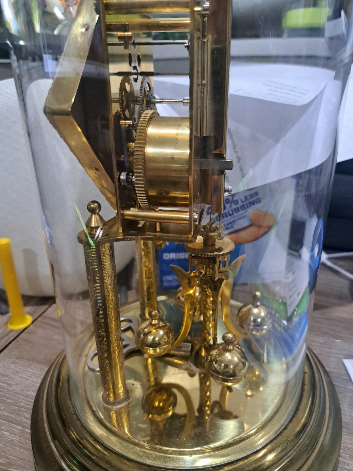 Vintage Kundo 400 Day Anniversary Clock Diamond Face Untested eBay