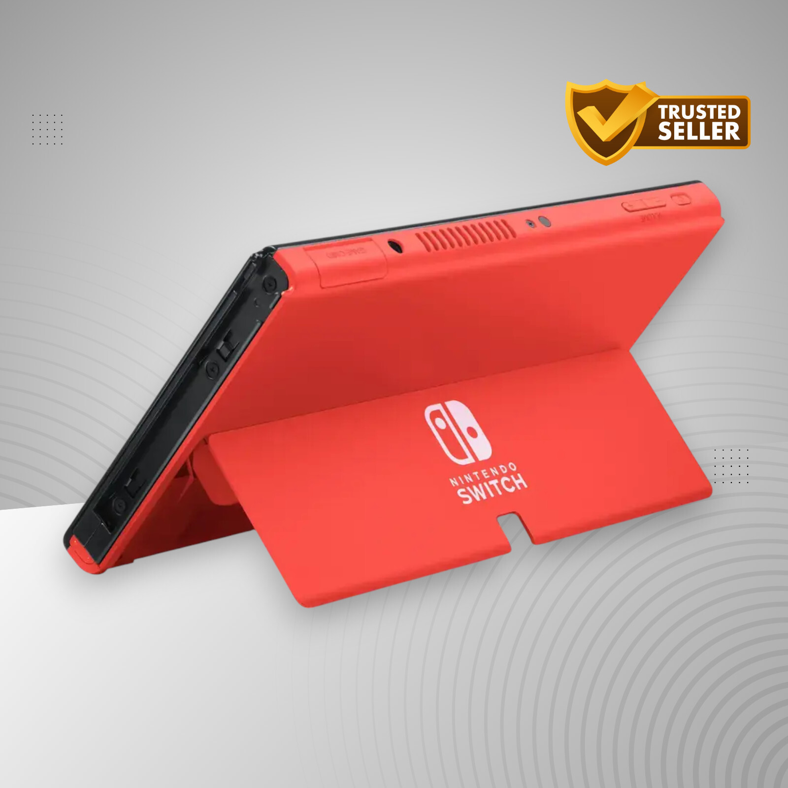 Nintendo Switch (OLED Model) Mario Red Edition (HEG-001)-image