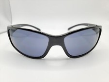 Black Sport Sunglasses with Black Tint Lens