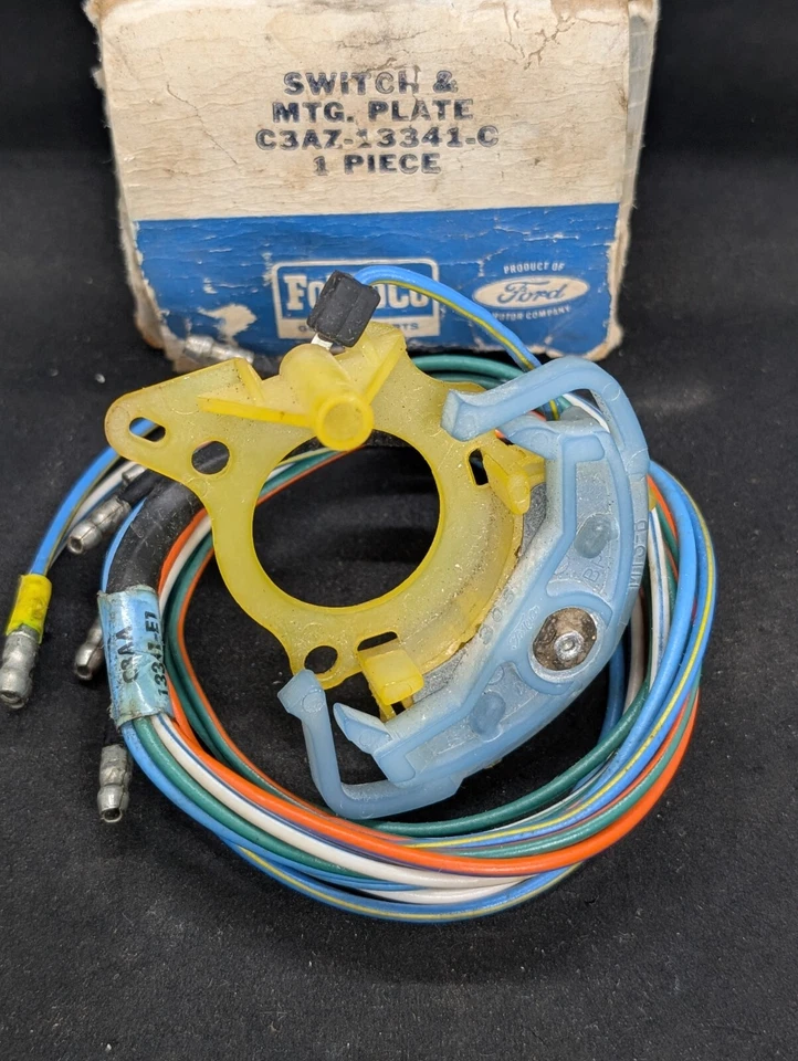 Interruptor de señal de giro Ford Fairlane Galaxy Mercury Montclair Monterey 1963-64 nuevo de lote Foto 2 de 4