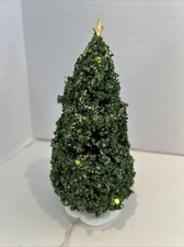 Lemax Village Shimmering Flashing Christmas Tree In Package  2796 READ