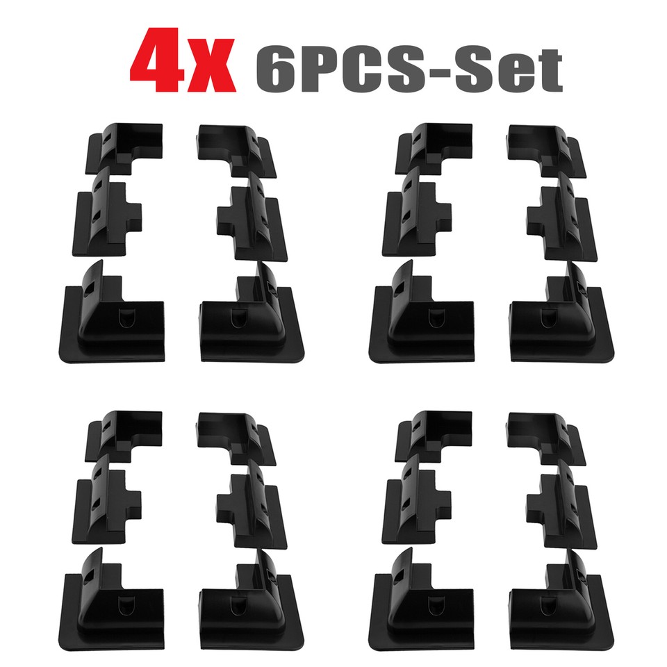 Solar Panel Corner Mounting Brackets Kit RV Vehicle Caravan Boat Roof