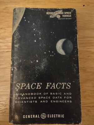 VTG Space Facts  Handbook Of Basic And Advanced Space Data For Scientists (1960)