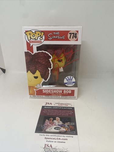 Kelsey Grammer Autographed 'Sideshow Bob' Funko Pop! Figure JSA Protector NM