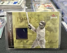 ROBERTO ALOMAR MEM - 2002 Fleer Premium Legendary Dynasties Game Used Jersey #1 